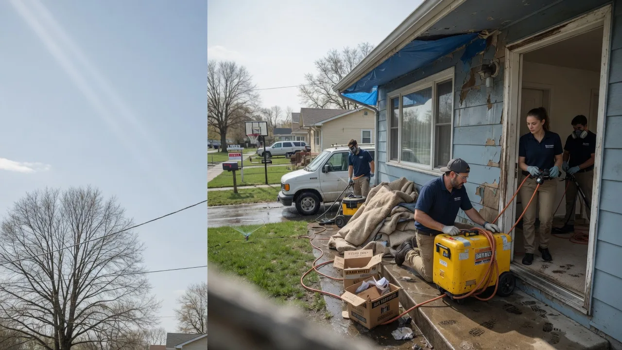 Basement Flood Cleanup in Barstow, IL near me